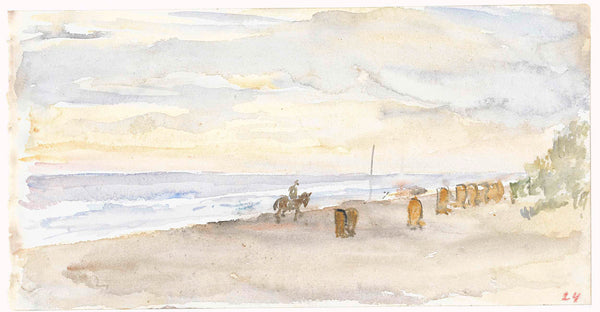 jozef-israels-1834-beach-scene-with-rider-and-badstoelen-art-print-fine-art-reproduction-wall-art-id-ap05h31go