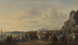 johannes-lingelbach-1650-ankomst-af-prins-william-ii-på-godset-welna-on-the-art-print-fine-art-reproduction-wall-art-id-ap1mj88qo