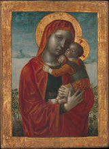 vincenzo-foppa-1480-麥當娜和兒童藝術印刷品美術複製品牆藝術 id-ap2cvrtl8