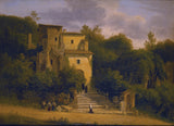 martin-Verstappen-1814-a-cestné-kaplnka prevádzky medzi Albano-and-Ariccia-art-print-fine-art-reprodukčnej-wall-art-id-ap2m2f0ar