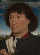 hans-memling-1490-portret-moškega-iz-družine-lespinette-umetniški-tisk-likovna-reprodukcija-stenske-art-id-ap2svilpm