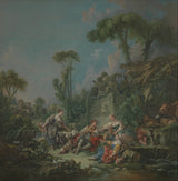 francois-boucher-1768-pasterze-idylla-sztuka-druk-reprodukcja-dzieł sztuki-sztuka-ścienna-id-ap5tk5g5r