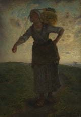 jean-francois-millet-1871-a-norman-milkmaid-at-greville-art-print-fine-art-reproducción-wall-art-id-ap6jndxul