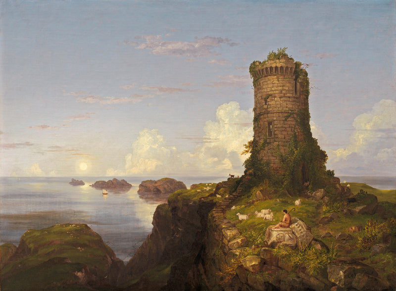 thomas-cole-1838-italian-coast-scene-with-ruined-tower-art-print-fine-art-reproduction-wall-art-id-ap72c59ju