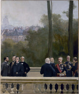 henri-gervex-1889-the-panorama-of-the-century-group-of-men-of-the-nineteenth-century-three-in-uniform-art-print-fine-art-reproduction-wall-art