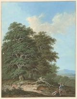 desconhecido-1793-paisagem-com-duas-mulheres-com-bichas-impressão-de-arte-reprodução-de-belas-artes-arte-de-parede-id-ap9cijfq3