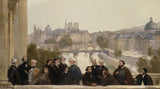 henri-gervex-1889-talet-panorama-dupre-rousseau-isabey-hirs-couture-daubigny-diaz-corot-troyon-fromentin-barye-decamp-courbet-robert-fleury-konsttryck- fin-konst-reproduktion-vägg-konst