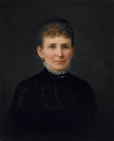 hannah-brown-skeele-1886-retrato-de-uma-mulher-impressão de arte-reprodução de belas-artes-parede-art-id-apbdqryv9