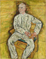 Egon-Schiele-1918-Victor-ritter-von-bauer-art-print-fine-art-gjengivelse-vegg-art-id-apc1wpeyf