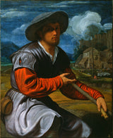 girolamo-savoldo-1525-牧羊人與長笛藝術印刷美術複製品牆藝術 id apc64v8m7