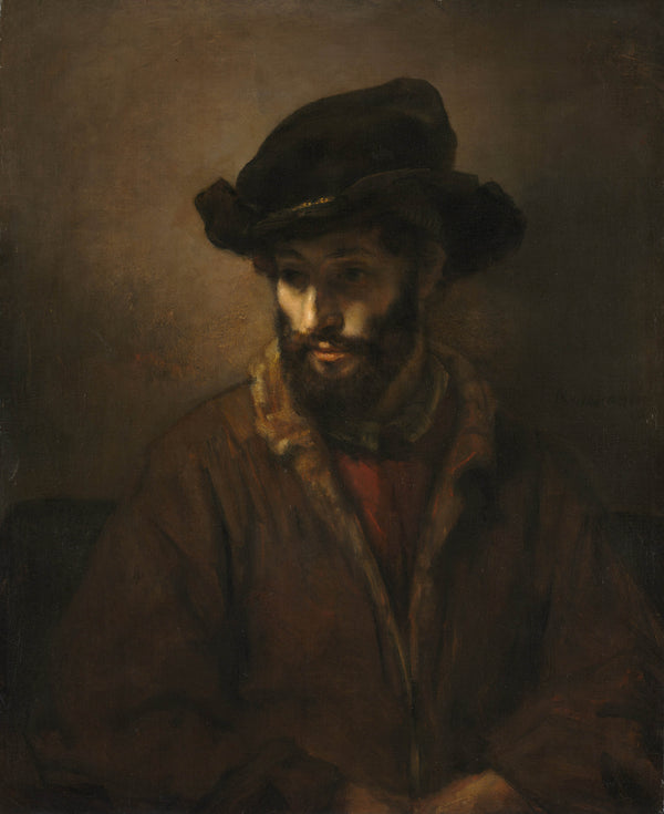 studio-of-rembrandt-1660-a-bearded-man-wearing-a-hat-art-print-fine-art-reproduction-wall-art-id-apc6sc4mw