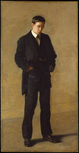 thomas-eakins-1900-die-denker-portret-van-louis-n-kenton-kunsdruk-fyn-kuns-reproduksie-muurkuns-id-apc8j5dq3