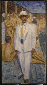 eugene-Jansson-1910-Selvportrett-art-print-fine-art-gjengivelse-vegg-art-id-apcbmn6l6