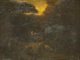 Theodore-Rousseau-1840-the-gorge-aux-Loups-art-print-fine-art-reprodukčnej-wall-art-id-apdopjqz5