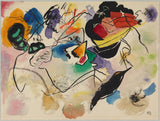 Wassily Kandinsky - 1913-draftcomposition-VII-art-print-fine-art-reprodukčnej-wall-art-id-apeb2ein5