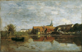 Eugen-jettel-1886-view-of-giessen-nord-Brabant-art-print-fine-art-gjengivelse-vegg-art-id-apenuhf77