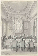 雅各布斯购买了1777年公开阅读的诗篇，在会议室的艺术印刷精美的艺术复制品墙艺术ID apeux26cf