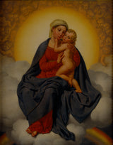 cw-Eckersberg-1816-the-virgin-and-child-art-print-fine-art-reprodukčnej-wall-art-id-aph8y5s77