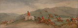 Ричард Барет--Дейвис-1840-foxhunting-пътни ездачи или по-funkers-арт-печат-фино арт-репродукция стена-арт-ID-aphe5ruvx
