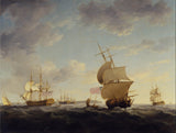 Charles-brooking-1755-wysyłka-w-angielskim-kanale-druk-sztuka-reprodukcja-dzieł sztuki-sztuka-ścienna-id-apho1uaie