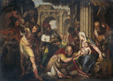 paolo-farinato-1589-sự tôn thờ-của-pháp sư-nghệ thuật-in-mỹ-nghệ-sinh sản-tường-nghệ thuật-id-api9socsb