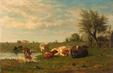 albert-gerard-foto's-1860-koeie-in-die-wei-kunsdruk-fynkuns-reproduksie-muurkuns-id-apip9cyo7