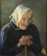 fanny-brate-1903-vana-pime-naine-kunstitrükk-peen-kunsti-reproduktsioon-seinakunst-id-apjblc48j