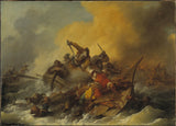 Philip-James-de-loutherbourg-1767-battaglia-in-mare-tra-soldati-e-pirati-orientali-stampa-d'arte-riproduzione-d'arte-wall-art-id-apjfggpqq