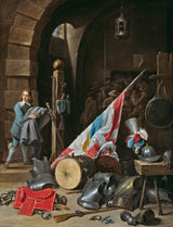 david-Teniers-the-yngre-1650-the-guardhouse-art-print-fine-art-gjengivelse-vegg-art-id-apjkiff17