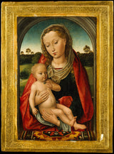 Հանս-Մեմլինգ-16-րդ դարի-կույս-և-երեխա-արվեստ-տպագիր-գեղարվեստական-վերարտադրում-պատի-արվեստ-id-apjt0l9ya