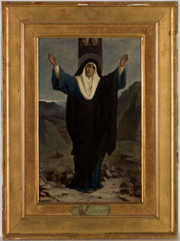 pierre-fritel-1878-sketch-for-the-church-bagnolet-mater-dolorosa-art-print-fine-art-reproduction-wall-art