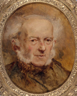 尤金伊薩貝 1840 年畫家讓巴蒂斯特伊薩貝藝術家之父藝術印刷品複製品牆壁藝術的肖像