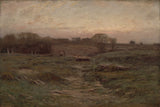 ドワイト・ウィリアム・トリオン-1900-風景-谷の羊-アートプリント-ファインアート-複製-ウォールアート-id-apnp70pq8