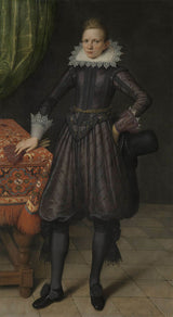 nieznany-1617-portret-petera-courten-art-print-reprodukcja-dzieł sztuki-sztuka-ścienna-id-apoeodmv2