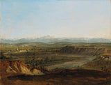 Johann Georg-von-dillis-the-Lech-údolie-s-výhľad-of-the-Zugspitze-art-print-fine-art-reprodukčnej-steny-art-id-apoue1gre