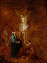 馬丁·約翰·施密特-1780-十字架上的基督藝術印刷品美術複製品牆藝術 id-apoyirfh7