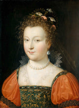 desconhecido-1550-retrato-de-uma-mulher-anteriormente-identificado-como-rainha-arte-impressão-belas-artes-reprodução-parede-arte-id-apqjlshrb