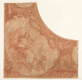 mattheus-terwesten-1680-design-för-ett-hörn-tak-personifiering-konst-tryck-finkonst-reproduktion-väggkonst-id-apr8b635w