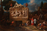 Хенри-Фергусон-1700-фантазија-пејсаж-со-свети-чарлс-боромео-уметност-печатење-фина-уметност-репродукција-ѕид-уметност-ид-апрјуиксл