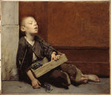 fernand-pelez-1885-a-męczennik-fiołki-marchand-art-print-reprodukcja-dzieł sztuki-wall-art