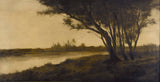 弗雷德里克-容克-1888-風景藝術印刷美術複製品牆壁藝術