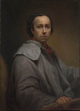 anton-raphael-mengs-1776-autoportret-sztuka-druk-reprodukcja-dzieł sztuki-sztuka-ścienna-id-aptk1qurd