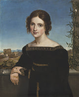 Louise-seidler-1819-portret-fanny-caspers-sztuka-druk-reprodukcja-dzieł sztuki-sztuka-ścienna-id-apuhqxcpl