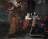 guy-louis-vernansal-1700-David-art-print-fine-art-reproduction-wall-art-id-apunoolo9의 통치 중 전염병