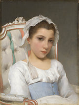 Hugo-Salmson-Portrait-of-a-צעירה-ילדה-אמנות-הדפס-אמנות-רבייה-קיר-אמנות-id-apvewo01f