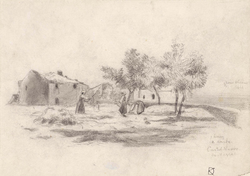 johan-daniel-koelman-1841-threshing-women-for-a-farm-in-castelnuovo-di-art-print-fine-art-reproduction-wall-art-id-apvfbhxsm