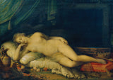 Йохан Кръстителя-Лампи-DJ-1826-Венера-заспал-на-а-диван-арт-печат-фино арт-репродукция стена-арт-ID-apvg4njzo