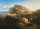 leo-von-klenze-1833-landskap-på-capri-konst-tryck-fin-konst-reproduktion-väggkonst-id-apvmkqze6