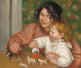 pierre-auguste-renoir-1896-barn-med-legetøj-gabrielle-og-kunstnerne-sønnen-jean-art-print-fine-art-reproduction-wall-art-id-apwma33gp