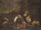 r-van-burgh-1668-natureza-morta-com-peixe-arte-impressão-reprodução-de-finas-artes-arte-de-parede-id-apxskb7u1